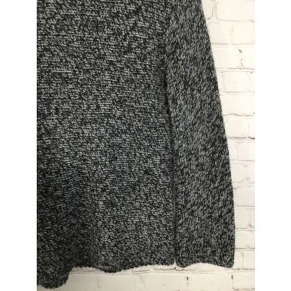 Vtg Silvia Novelli Women’s Small Cardigan Sweater Jacket Gray Italy Asymmetric - Picture 9 of 12